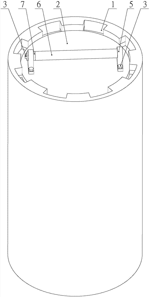 Spiral compaction sealing type quick-opening device