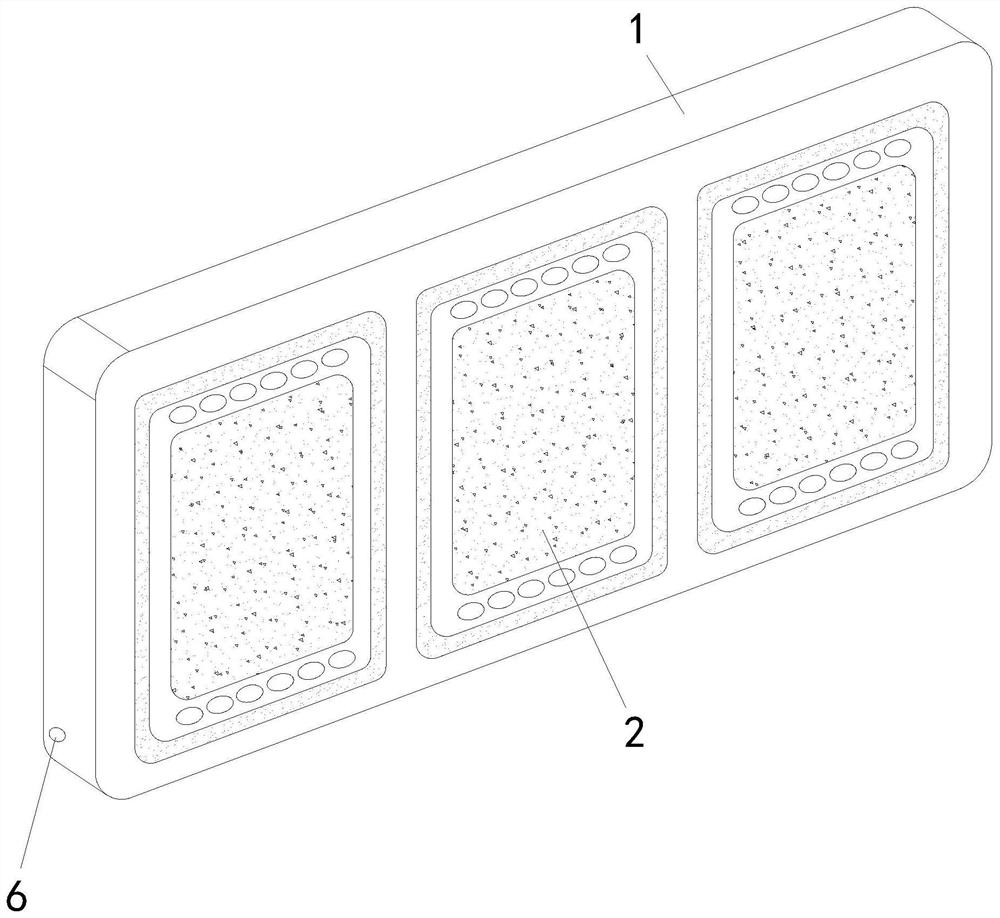 A mid-high frequency speaker with multiple magnets