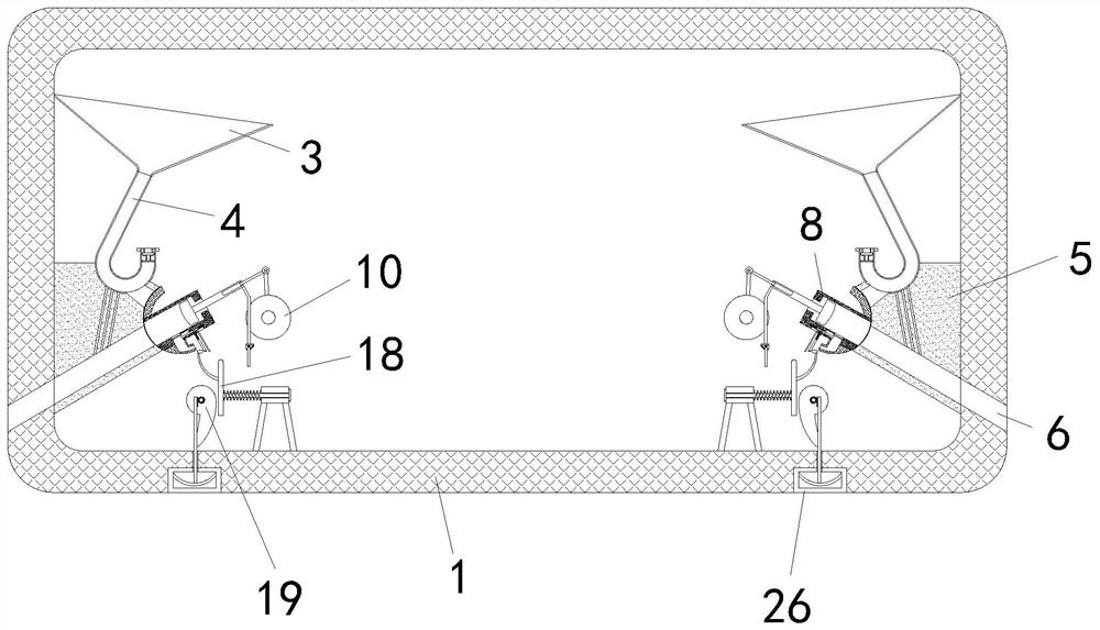 A mid-high frequency speaker with multiple magnets