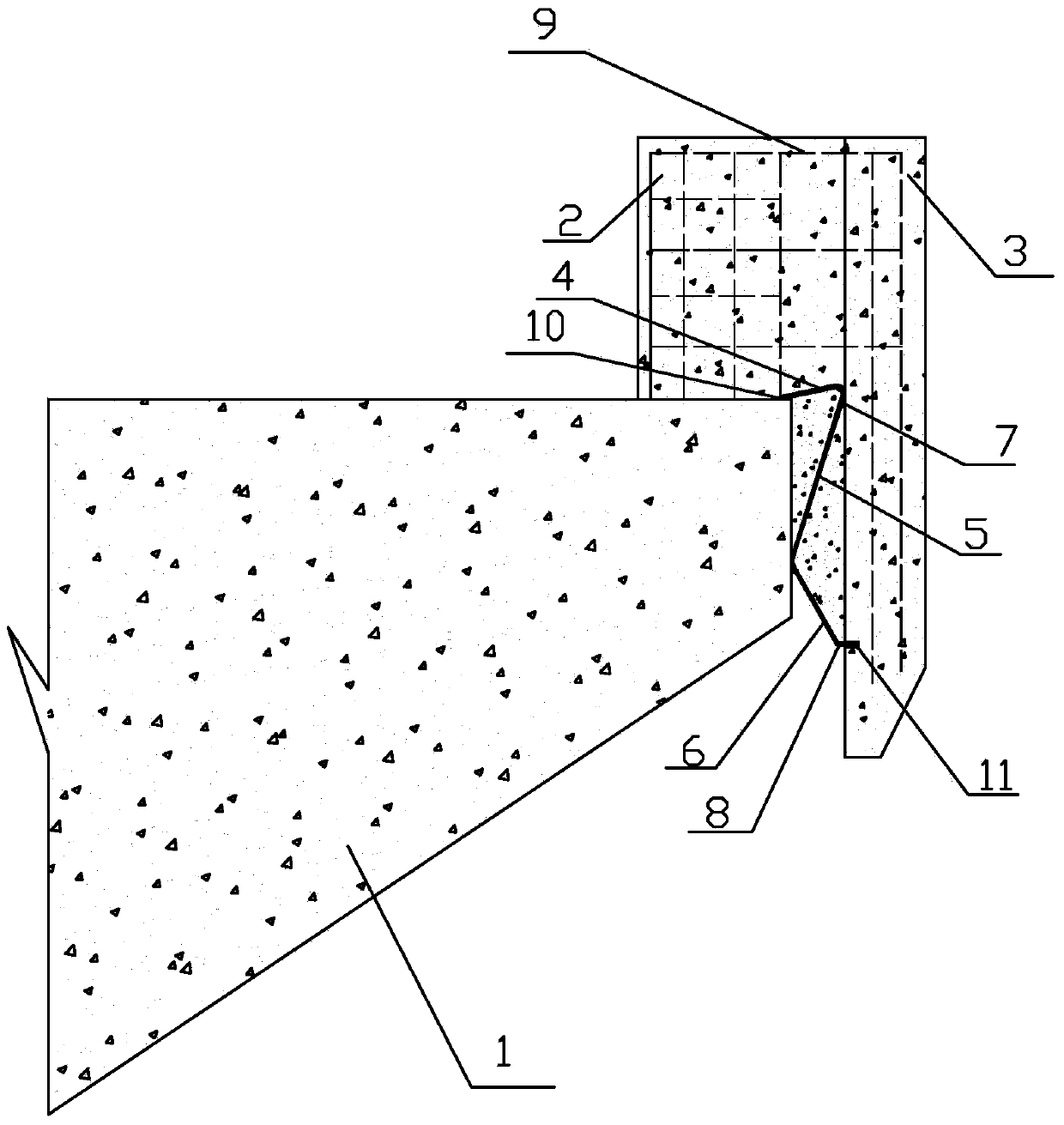 Blocking plate for plugging gap in bottom of guardrail hanging plate and using method thereof