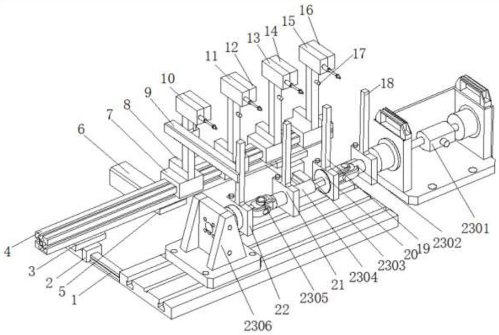 Steering intermediate shaft angle measuring device