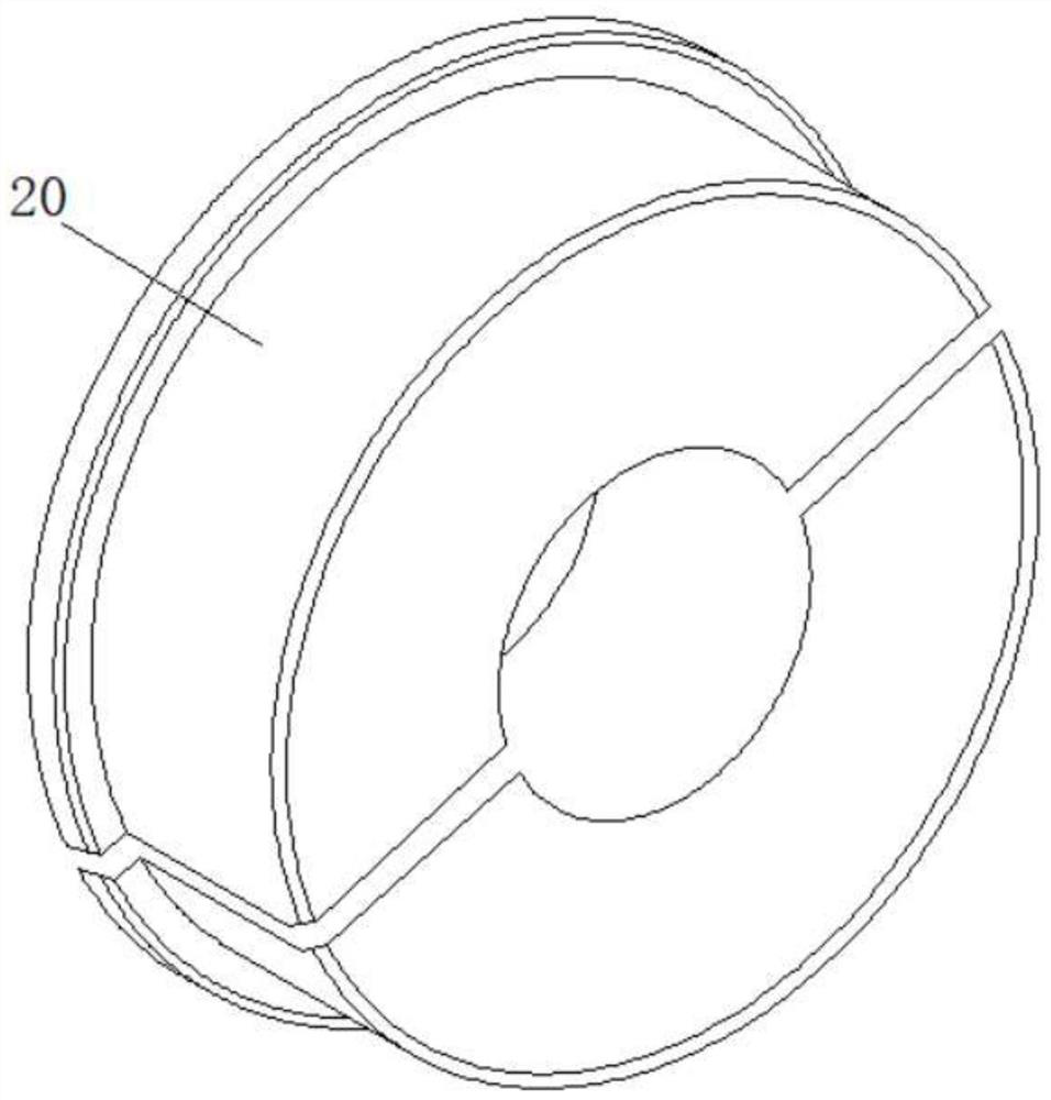 Steering intermediate shaft angle measuring device