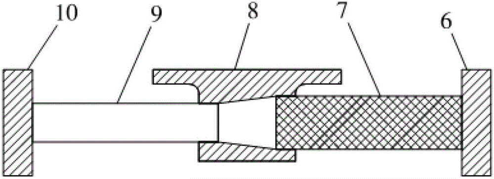 Coupling structure between linear type pulse tube refrigerator and infrared device and manufacturing method for same