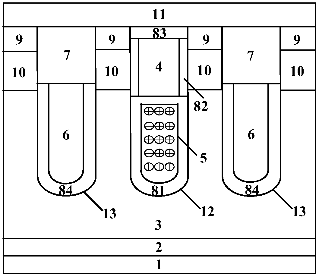 An accumulation type DMOS device