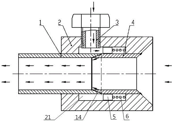 Air pressure feeding device