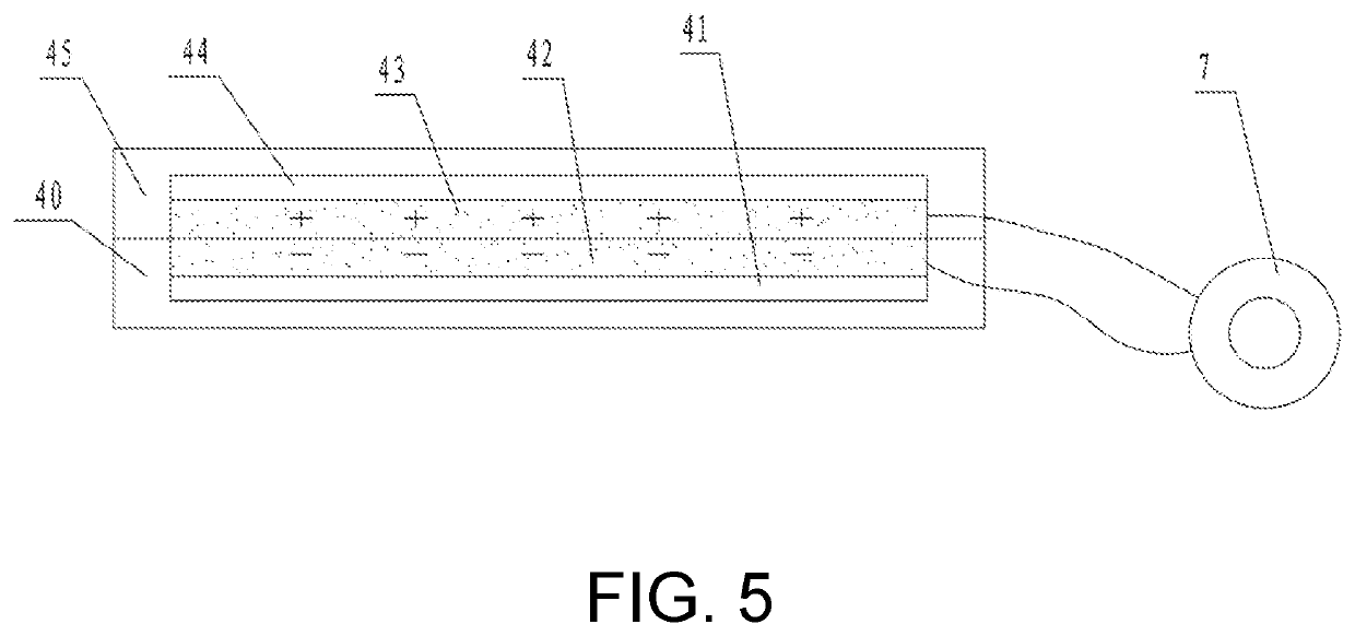 Vasospasm monitoring device based on triboelectrification technology