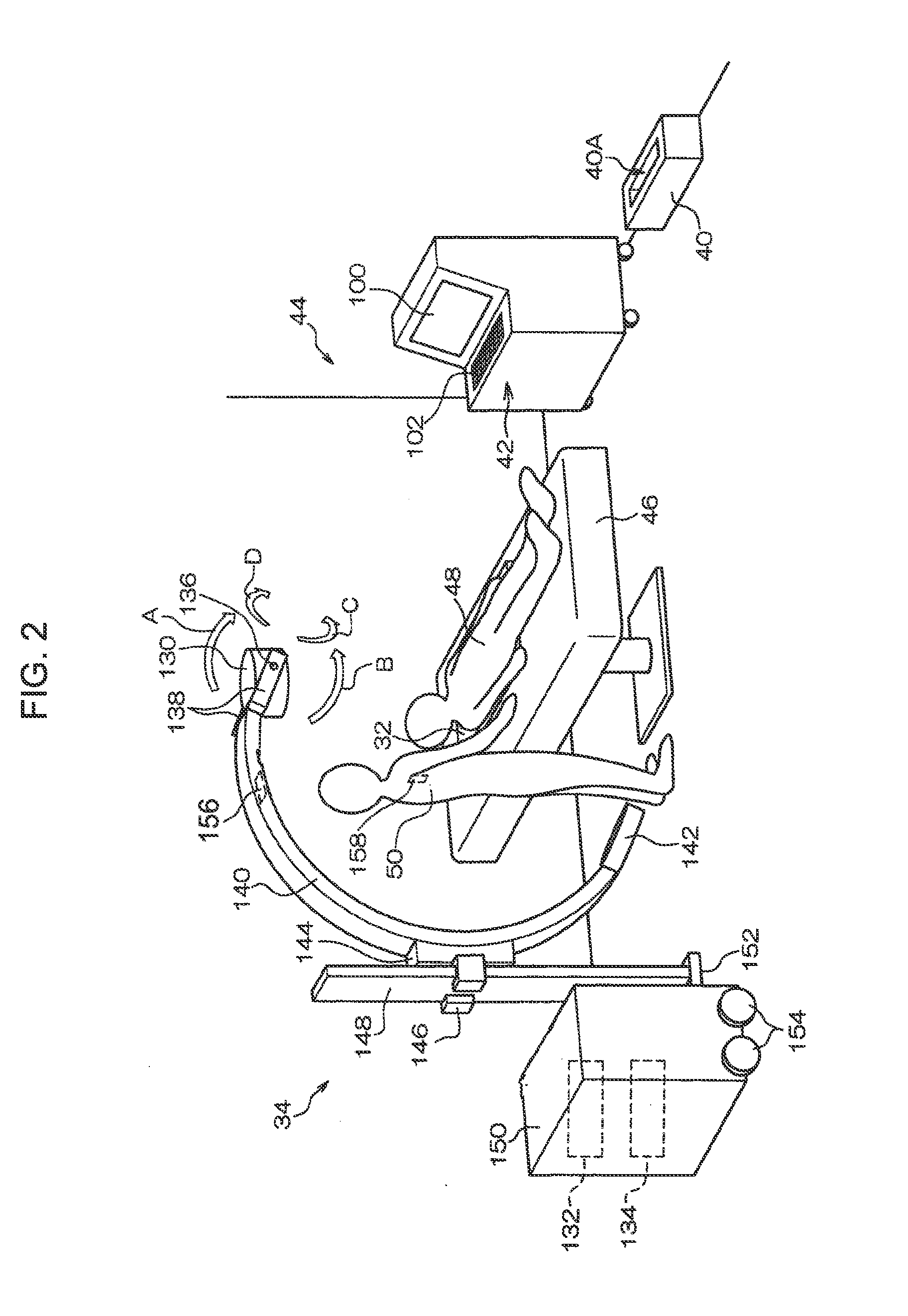 Radiographic image capturing system