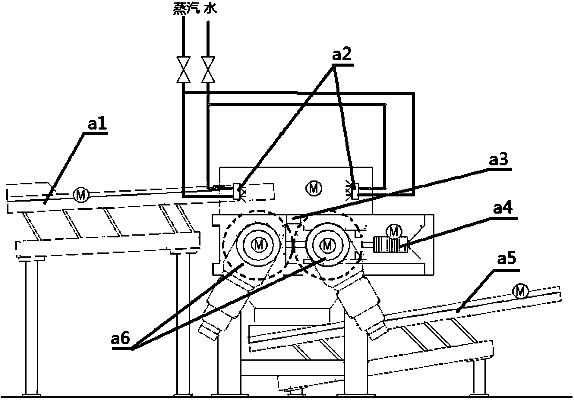 Cabo pressing machine lubricating system and method