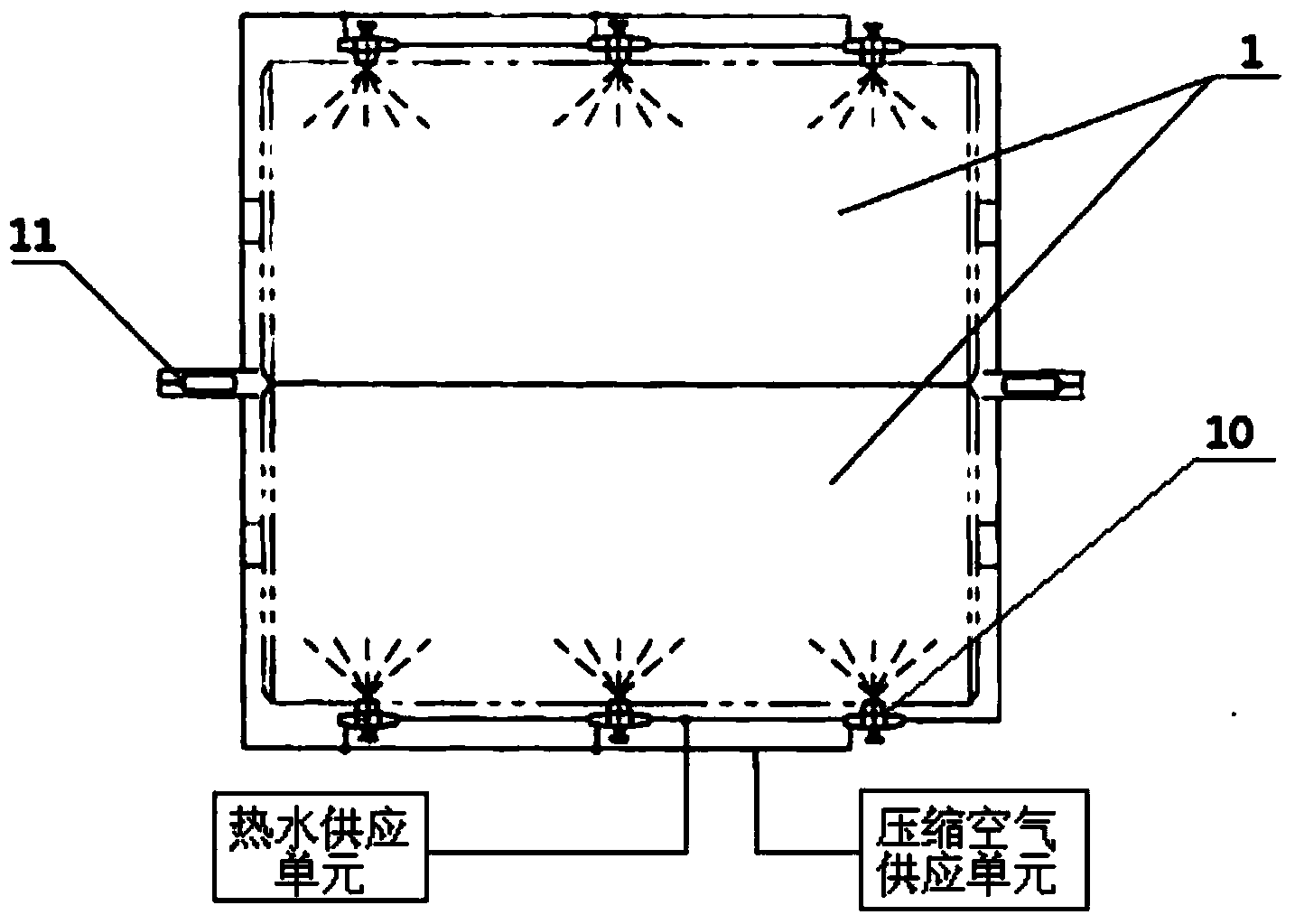 Cabo pressing machine lubricating system and method