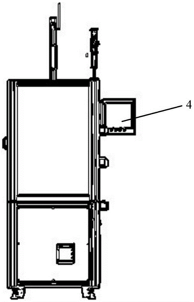 PCB online testing device and PCB online testing method