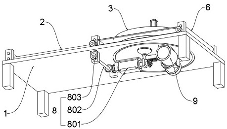 A substrate processing device for semiconductor production