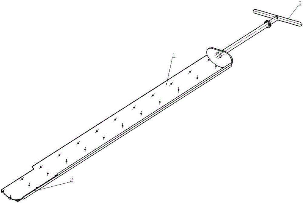 Launching method of pipeline leakage flux inner detector