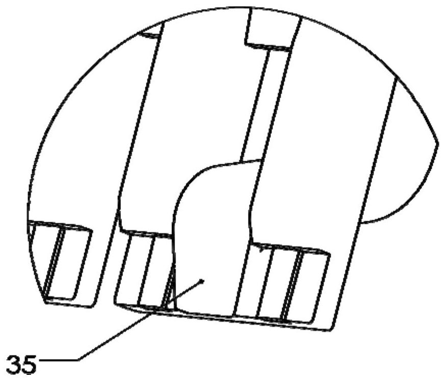 A semiconductor electroplating clamping steel strip