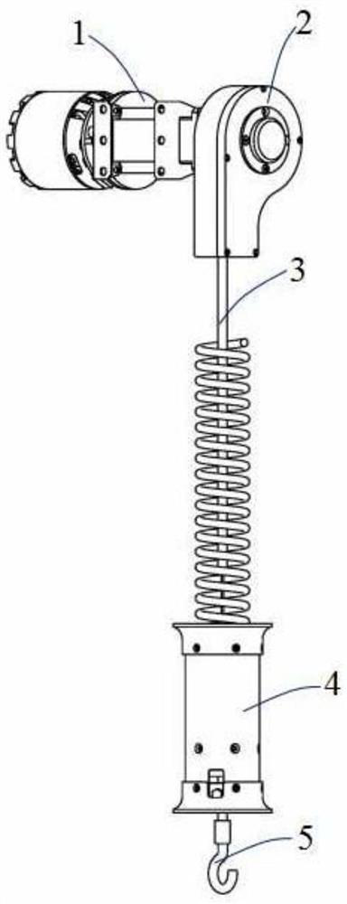 Force-sensing motion self-following lifting device