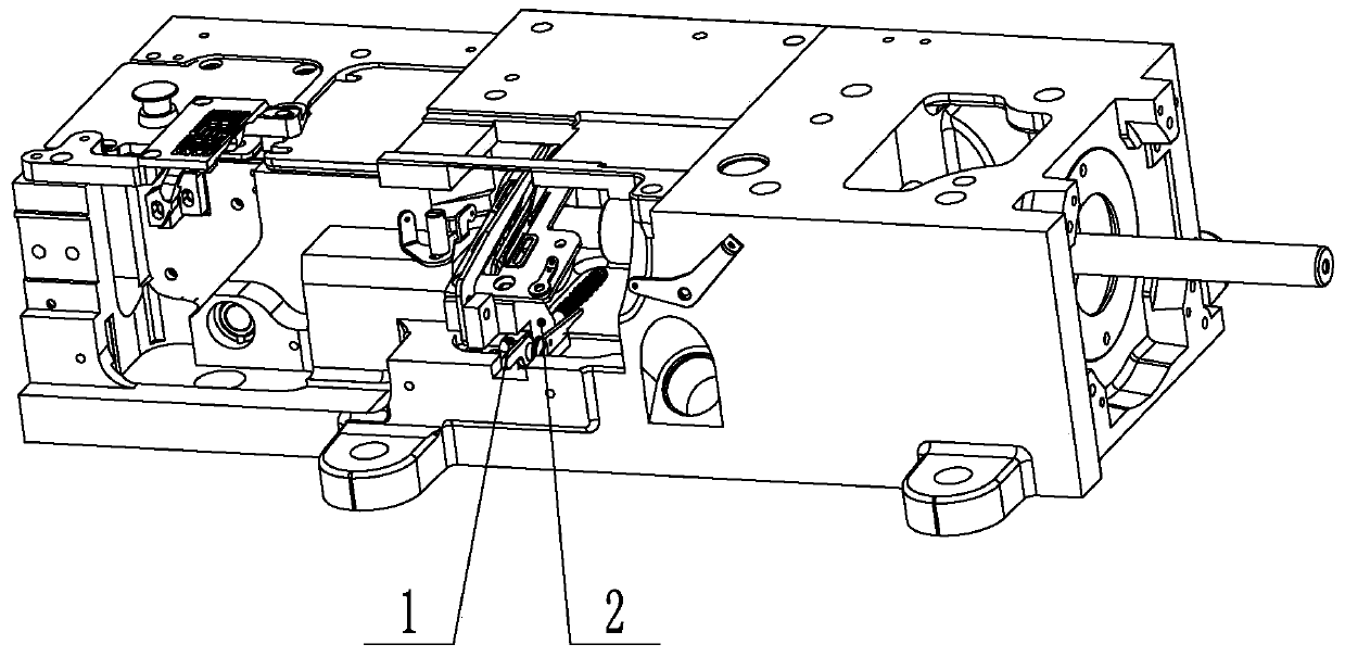 Bottom thread stand structure and sewing machine