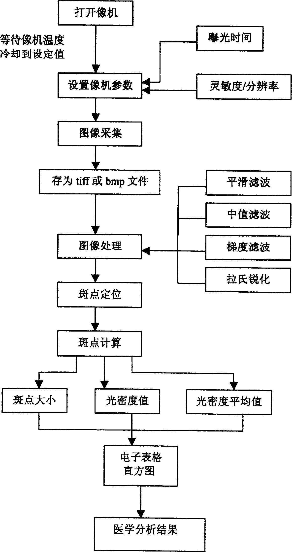 Biochip detecting system