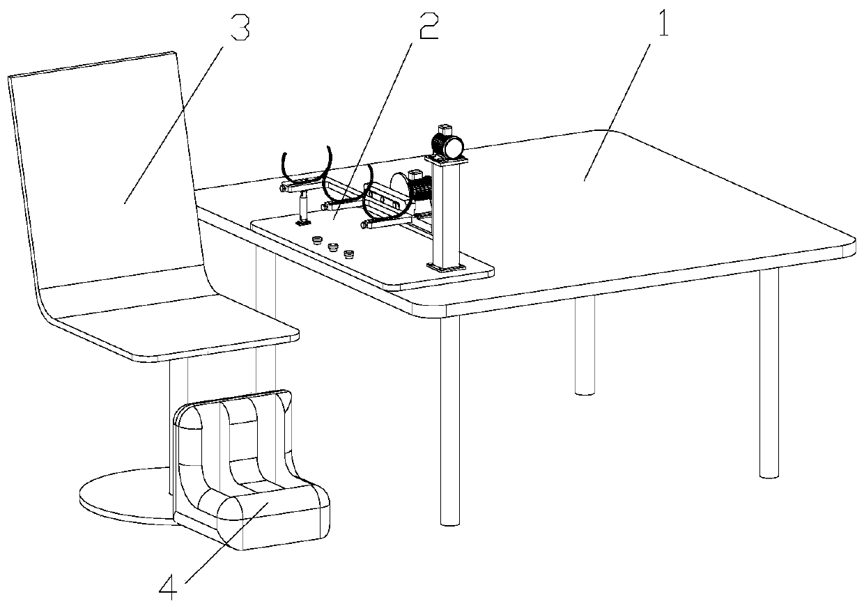 Rehabilitation arm exercise physiotherapy device