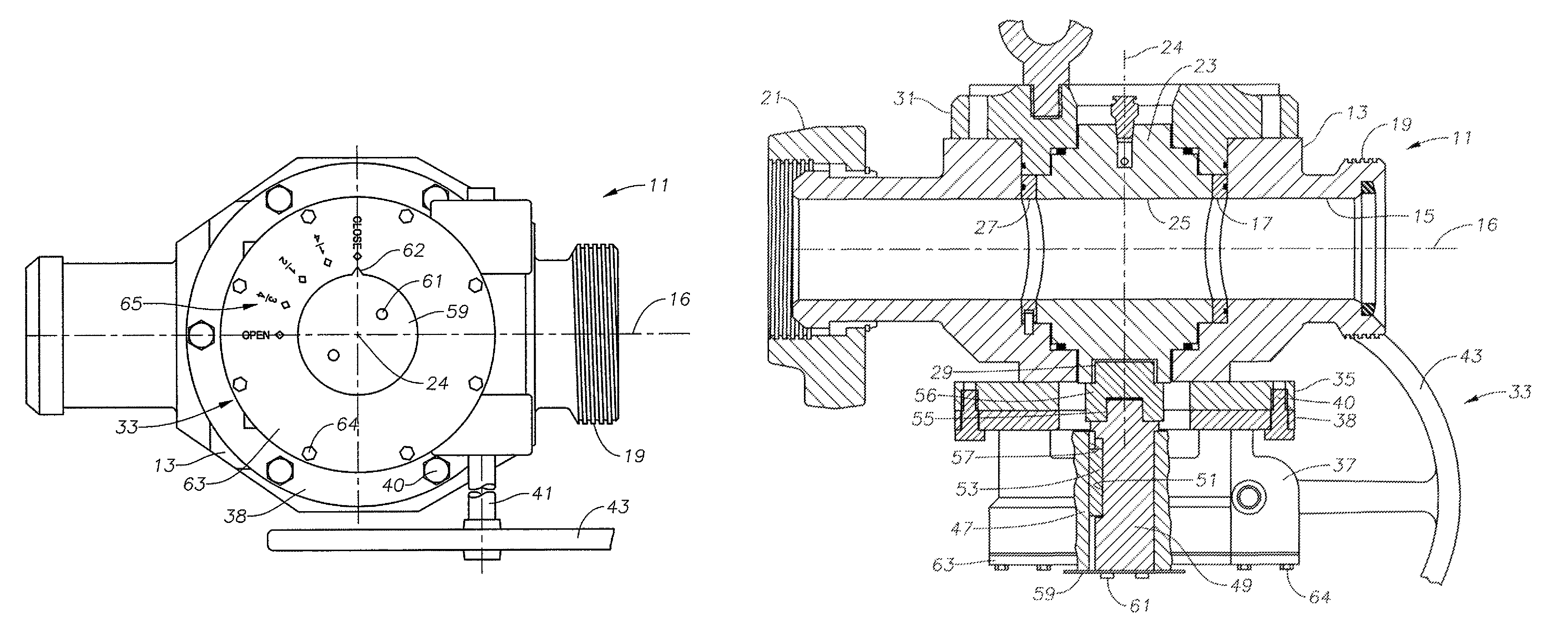 Plug valve indicator