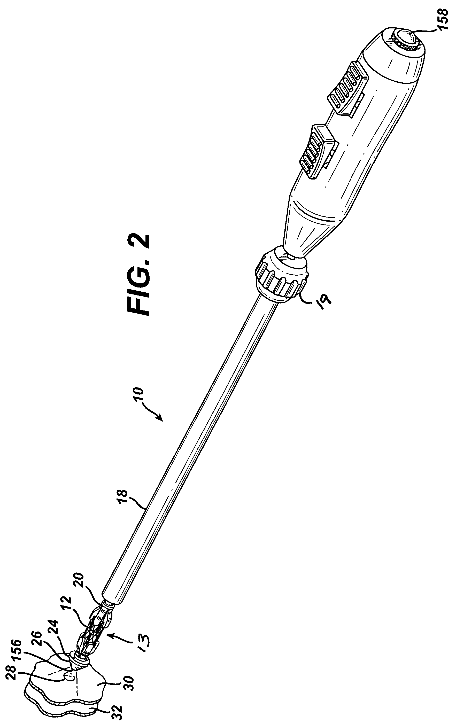 Single lumen anastomosis applier for self-deploying fastener