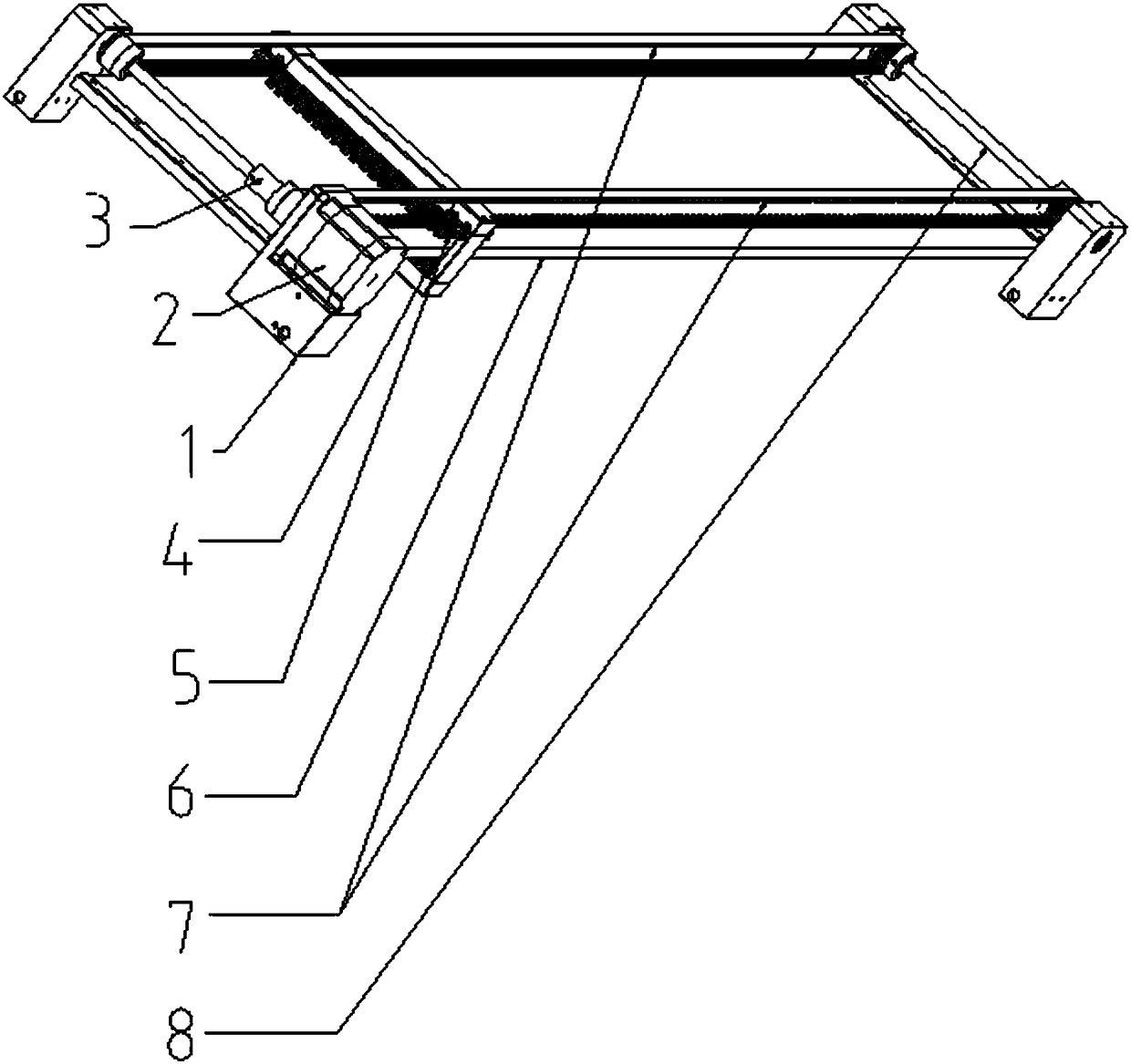 Dust removal device for dustproof net