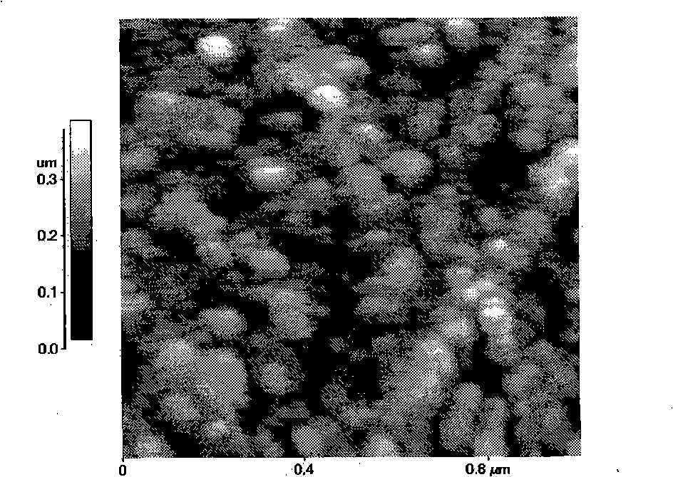 Method for preparing high quality ZnO film using cushioning layer