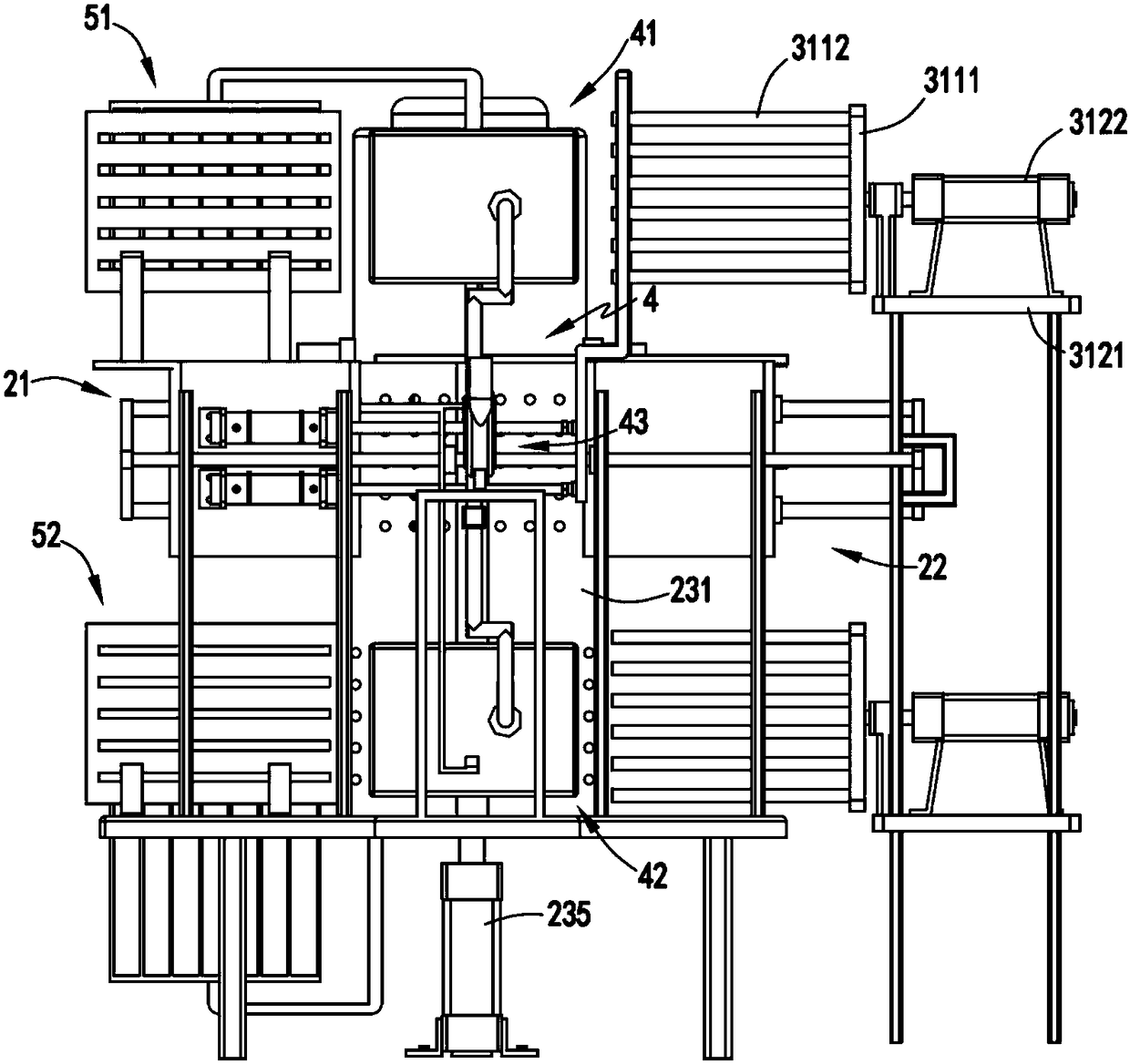 Modified master batch granulating system and technology capable of degrading express waybill labeling paper