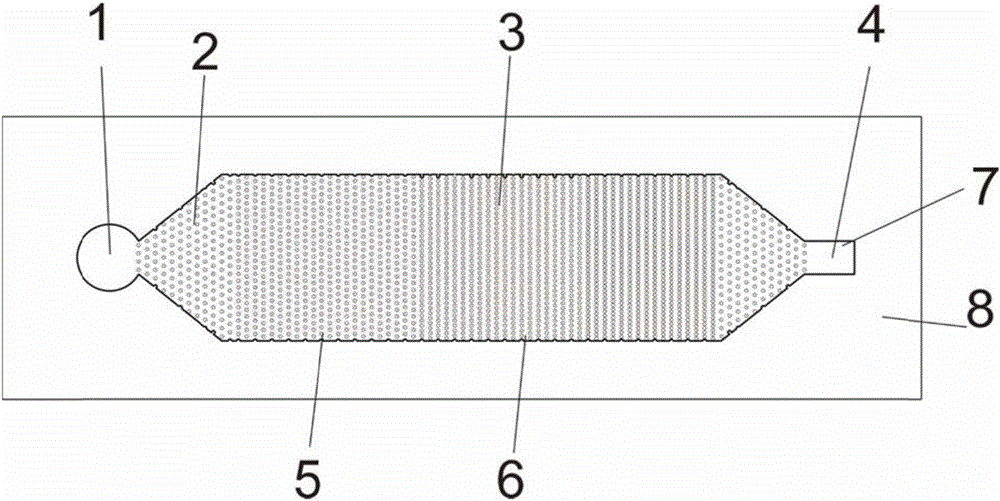 Portable non-power-source microfluidic cell separation chip