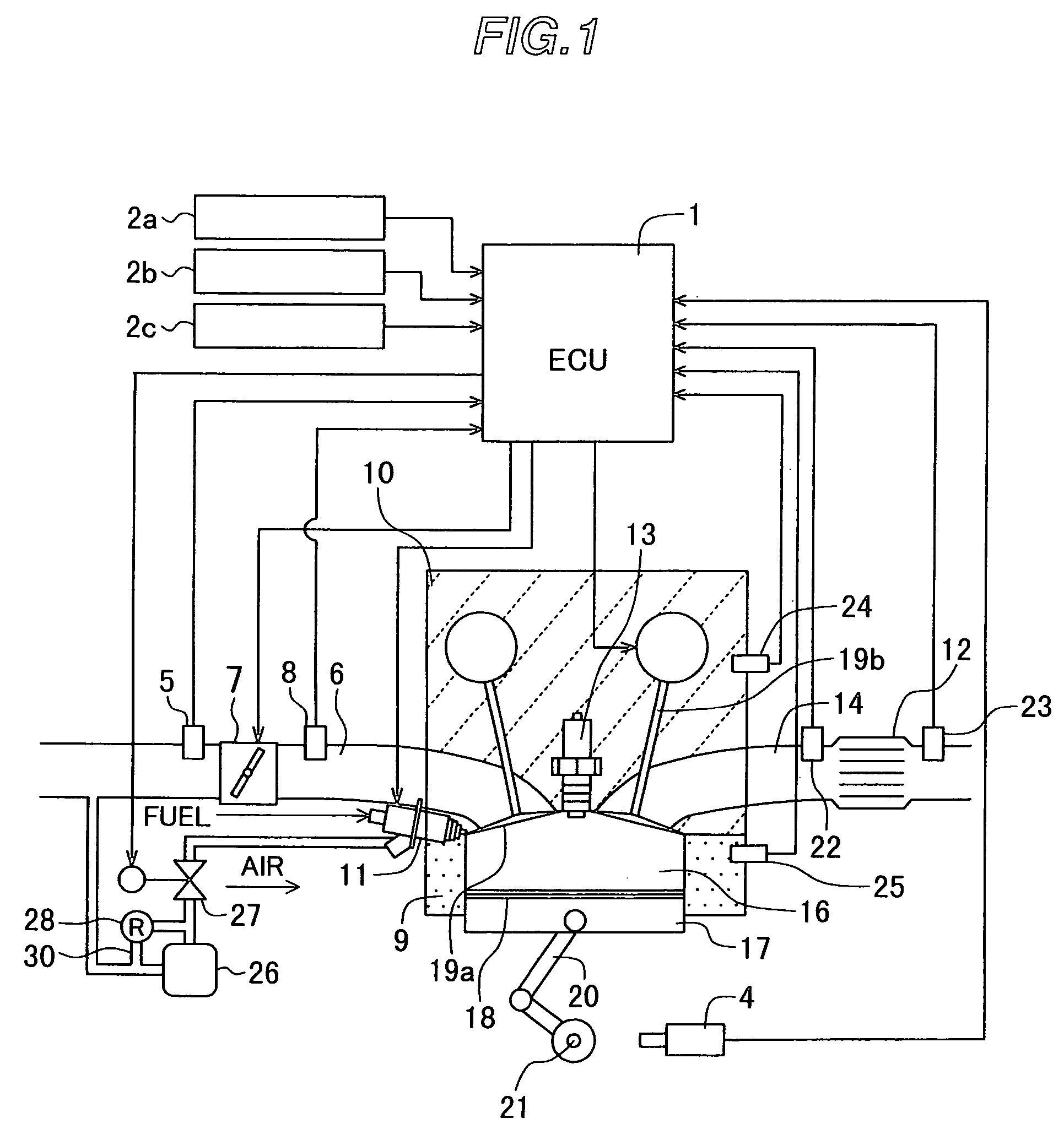 Compression ignition internal combustion engine