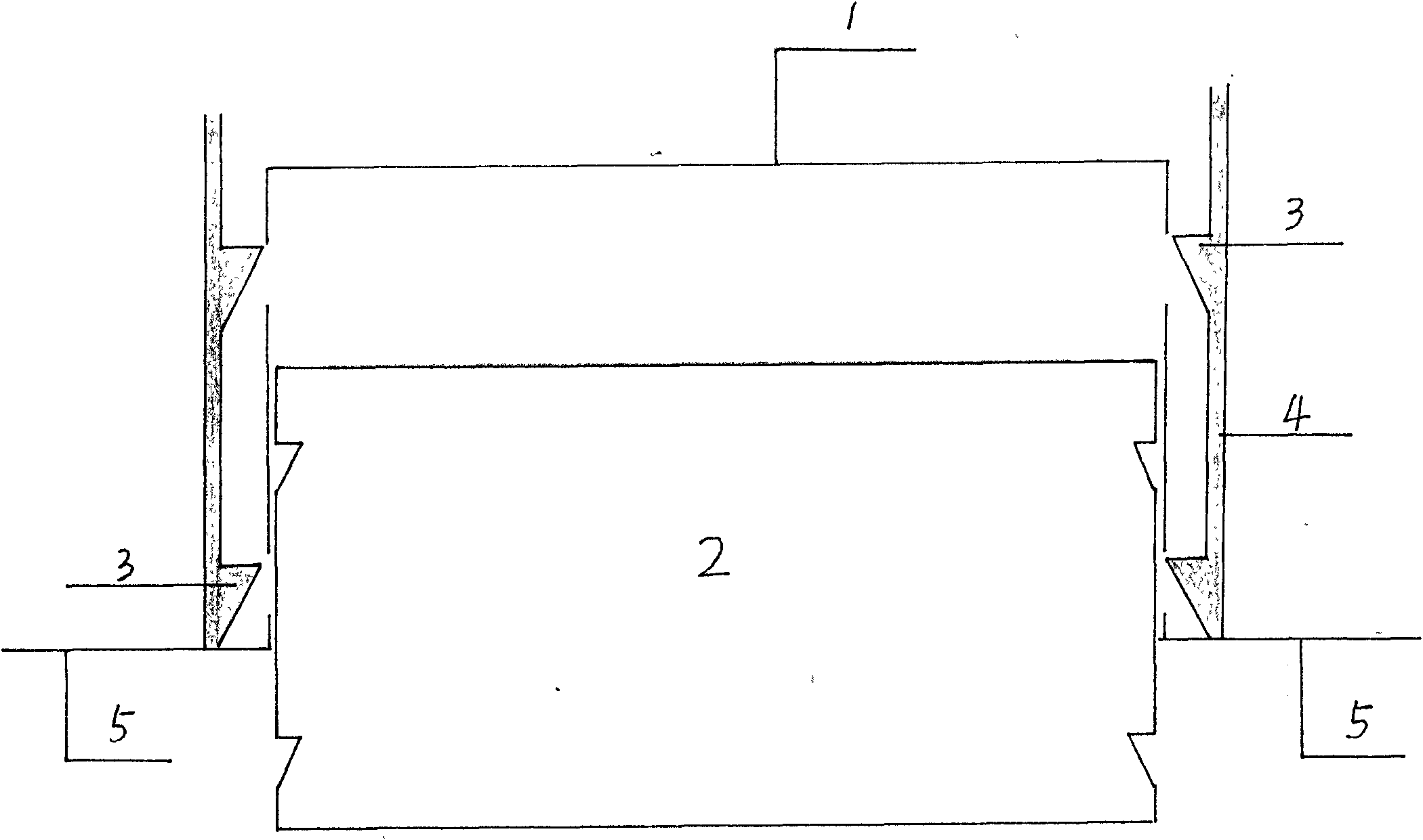 Structure that bottom of frame of electric vehicle provided with battery bin