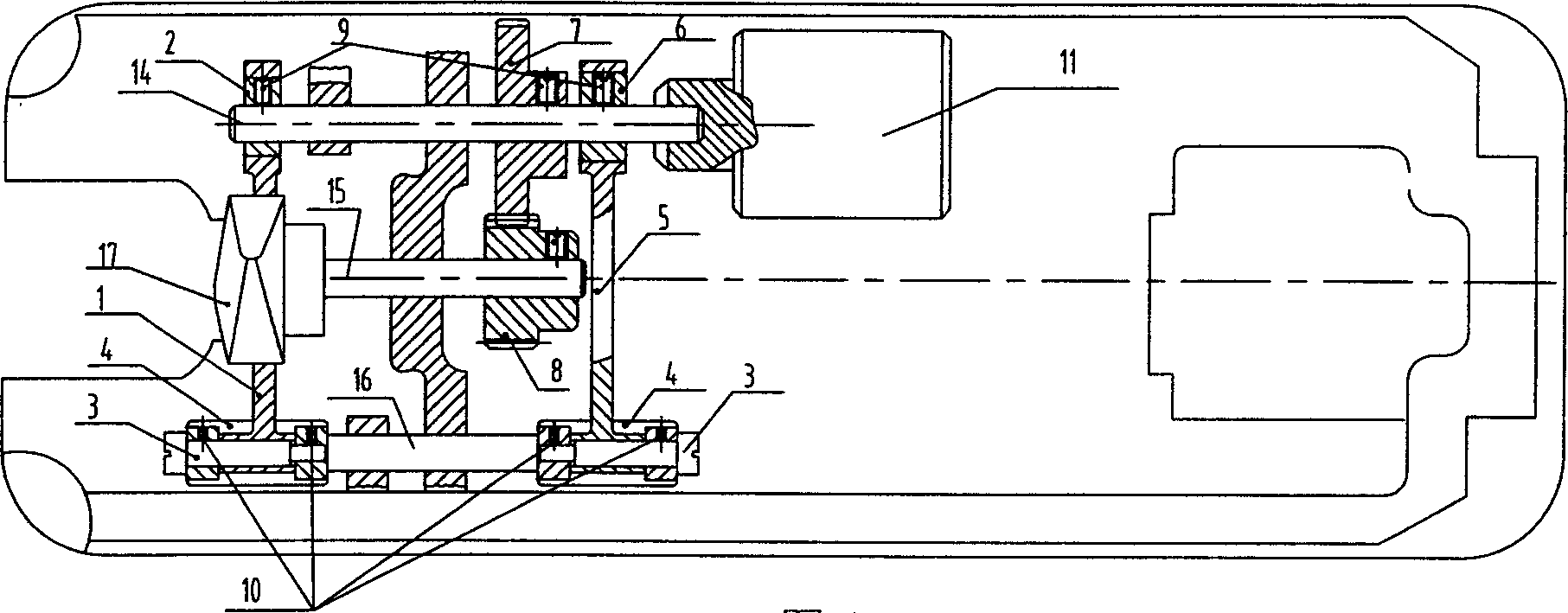 Servo drive device of lockstitch sewing machine