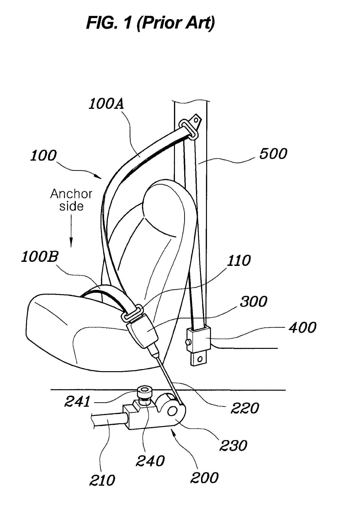 Seat belt pretensioner