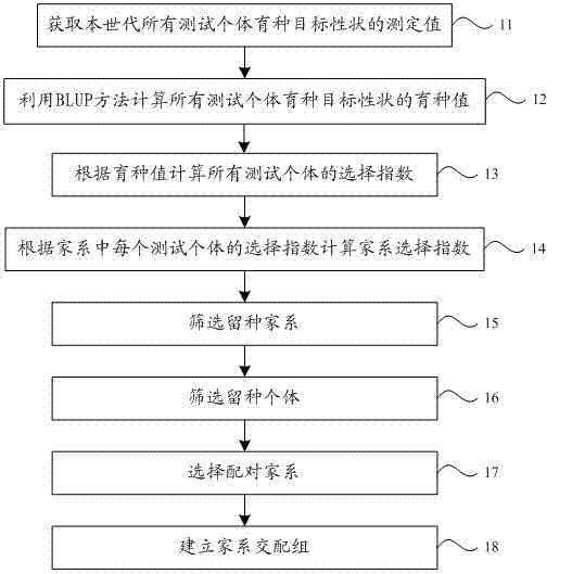 Stocking and mating method for fish and shrimp group