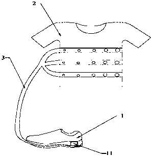 Blowing device