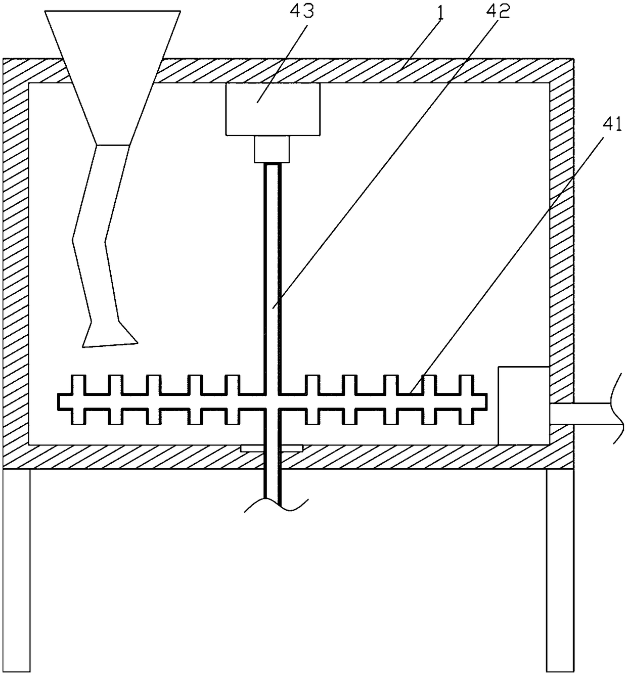 Well-drilling waste mud treatment equipment