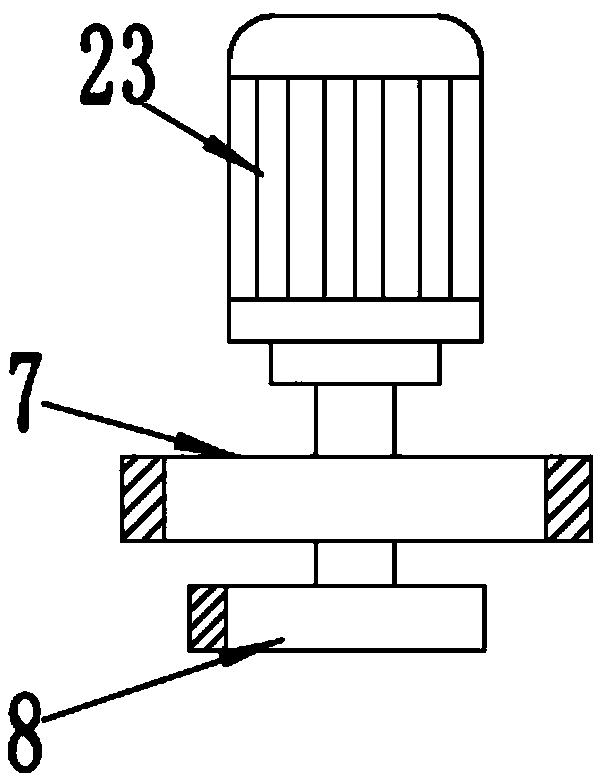 Efficient grinding device for ore machining