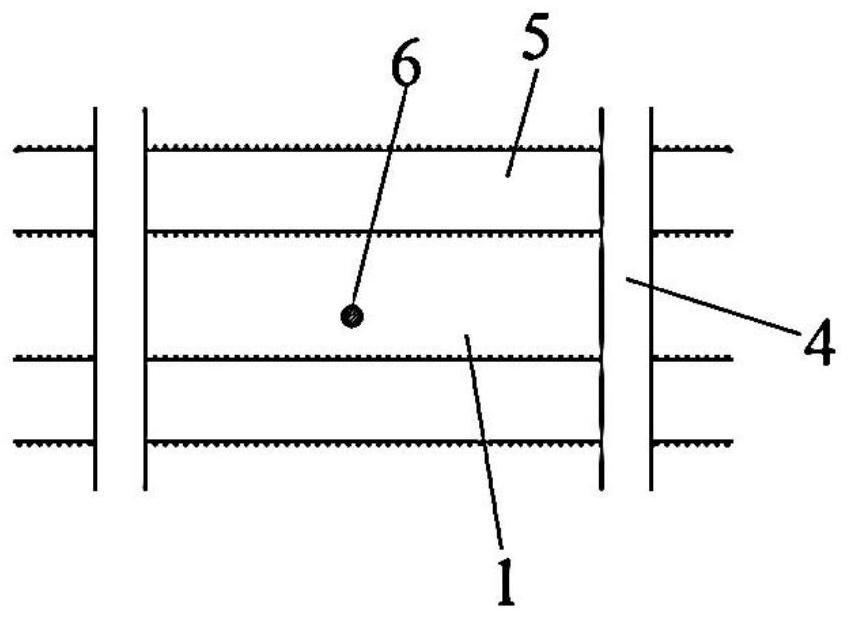 Subway tunnel ballast bed segment post-wall grouting method