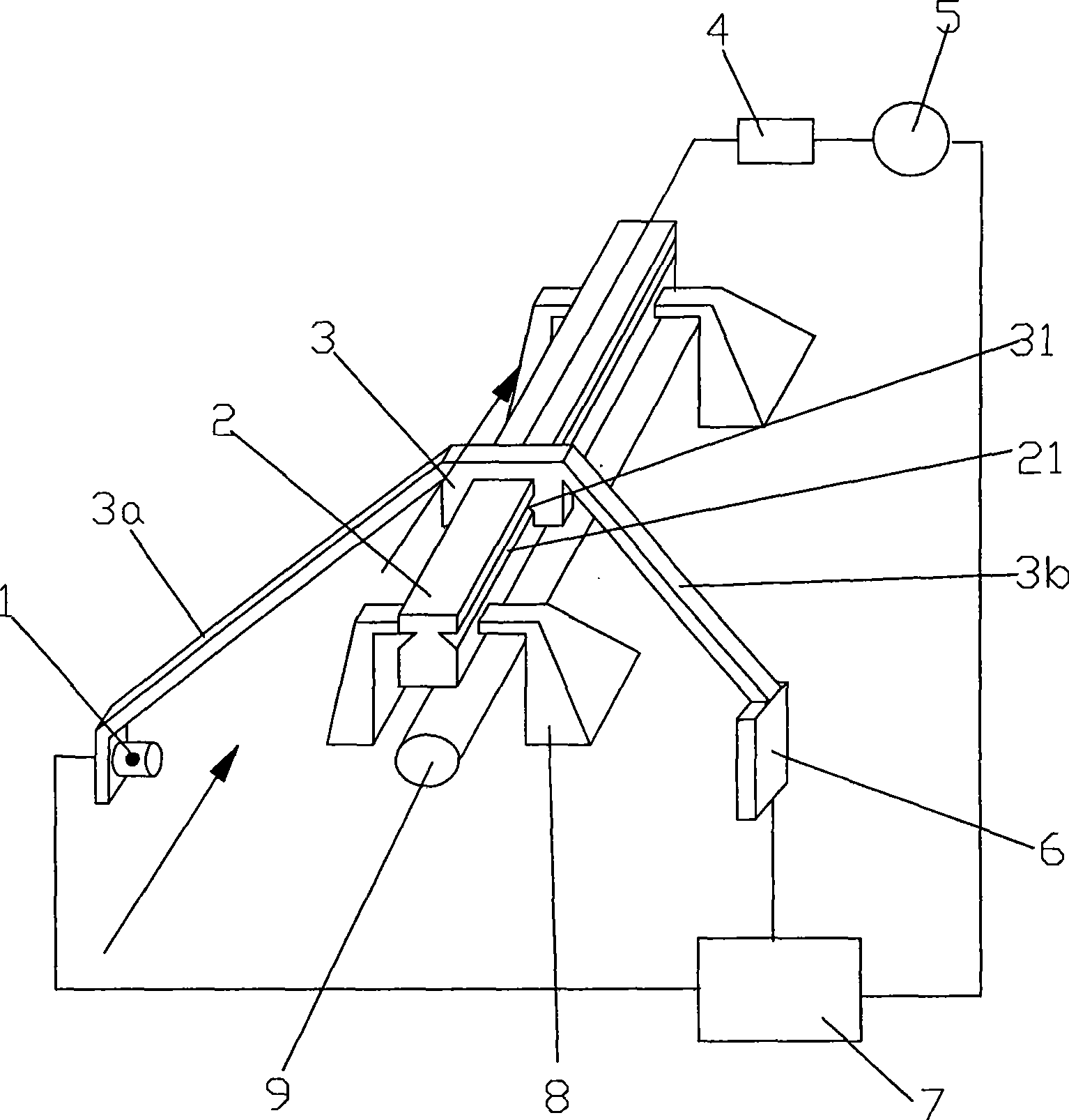 Translational pipe CT detection device and detection method thereof