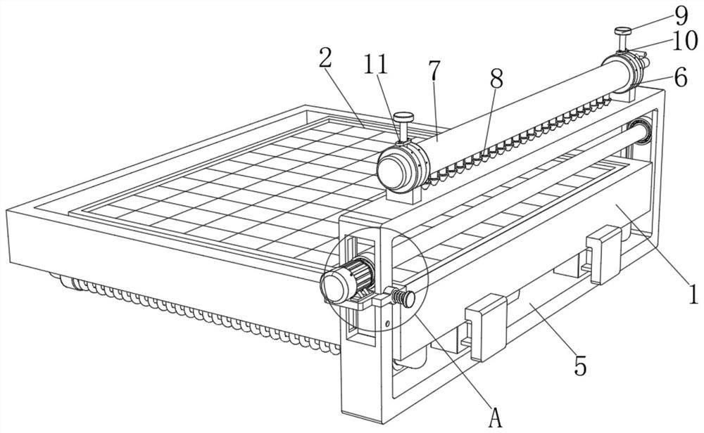 Solar power generation panel cleaning equipment for photovoltaic power generation