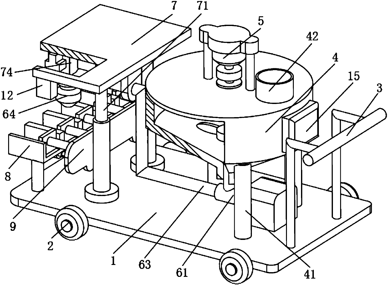 Feed throwing machine for poultry breeding