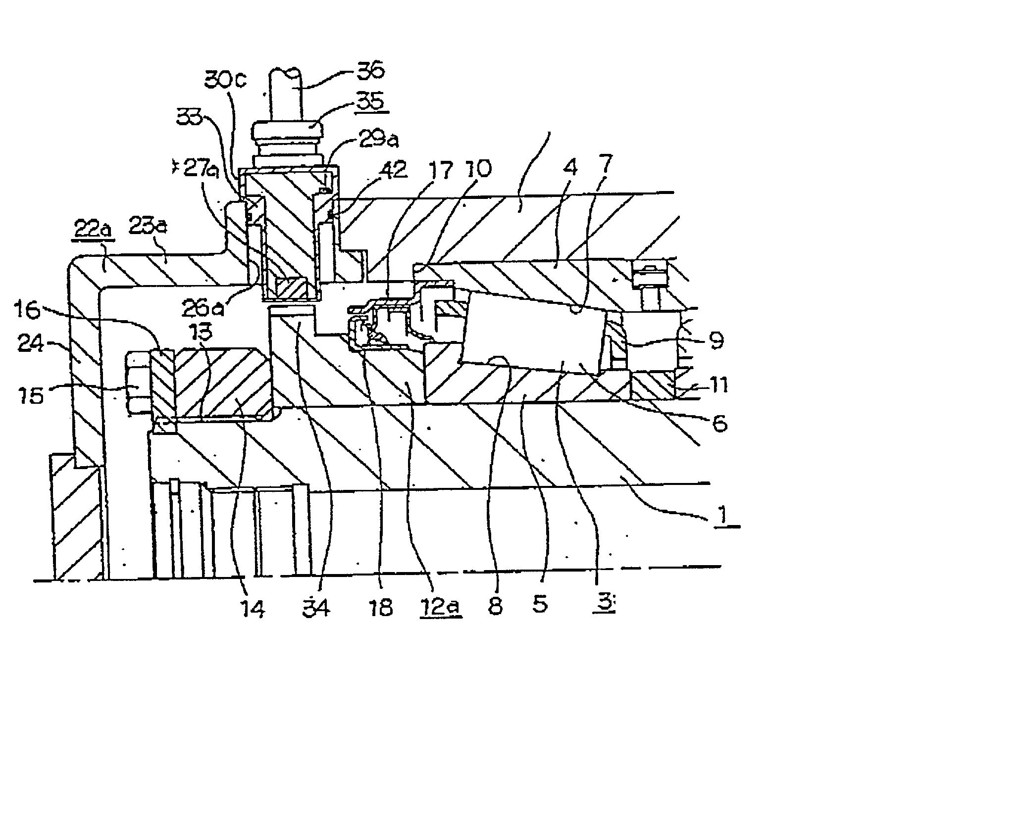 Sensor and rolling bearing apparatus with sensor