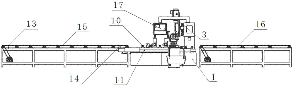 Drilling and tapping combined clamp for inner gantry steel channel and outer gantry steel channel of forklift and machining method thereof