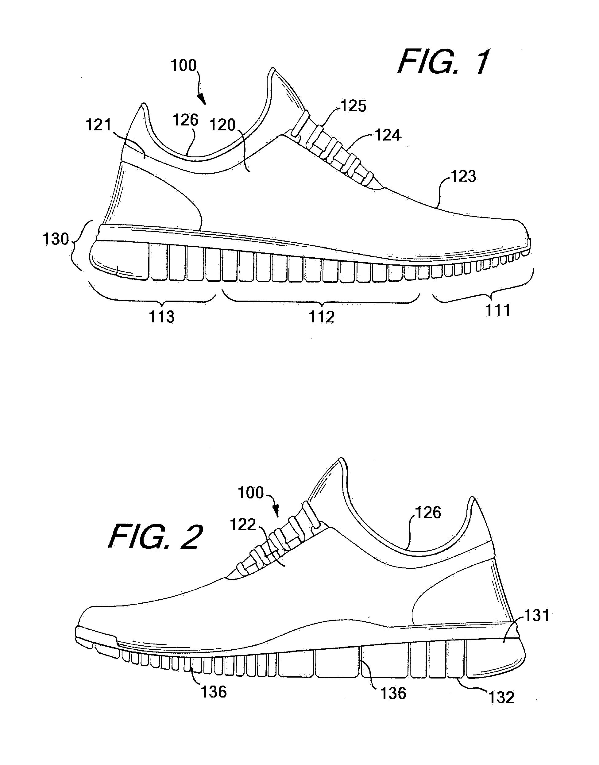 Footwear Having Sensor System