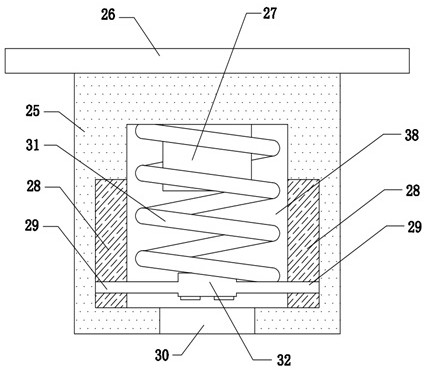 Laser distance measuring device and method for measuring distance between magnetic poles