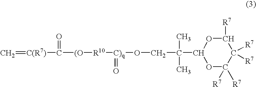 Radiation curable resin composition