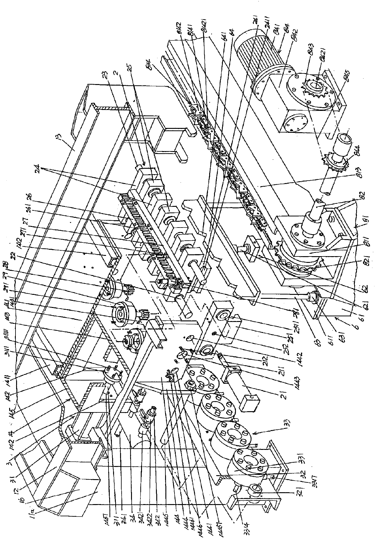 Steel pipe water pressure detecting device