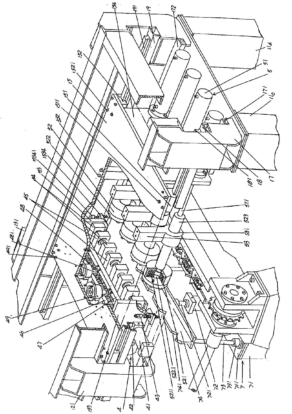 Steel pipe water pressure detecting device