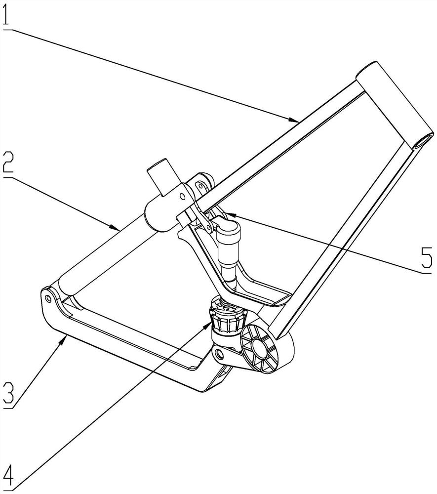 Mountain bike shock absorber