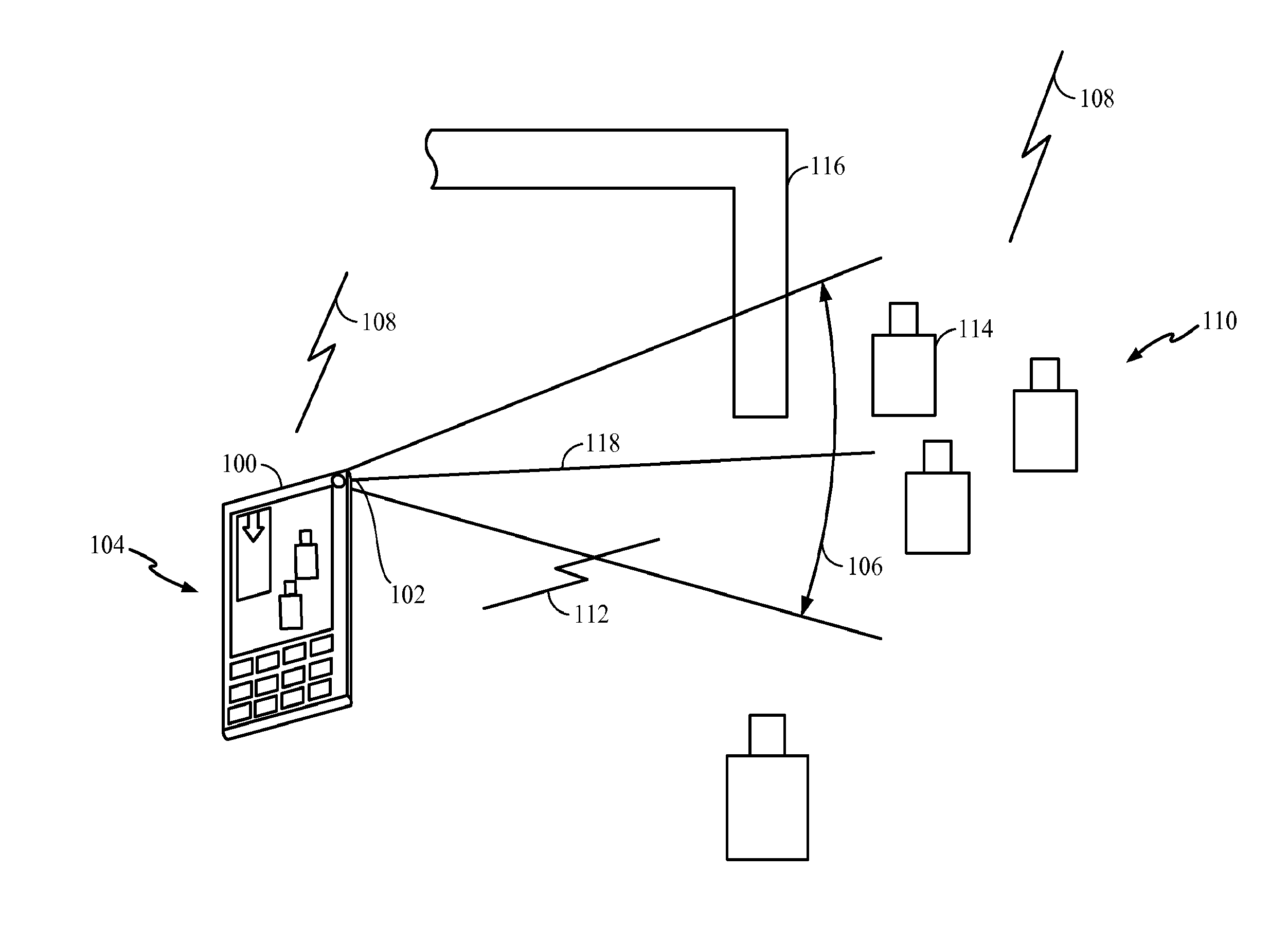 Non-map-based mobile interface