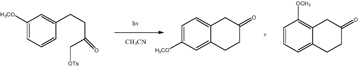 A kind of preparation method of 8-methoxy-3,4-dihydro-1h-2-naphthalenone