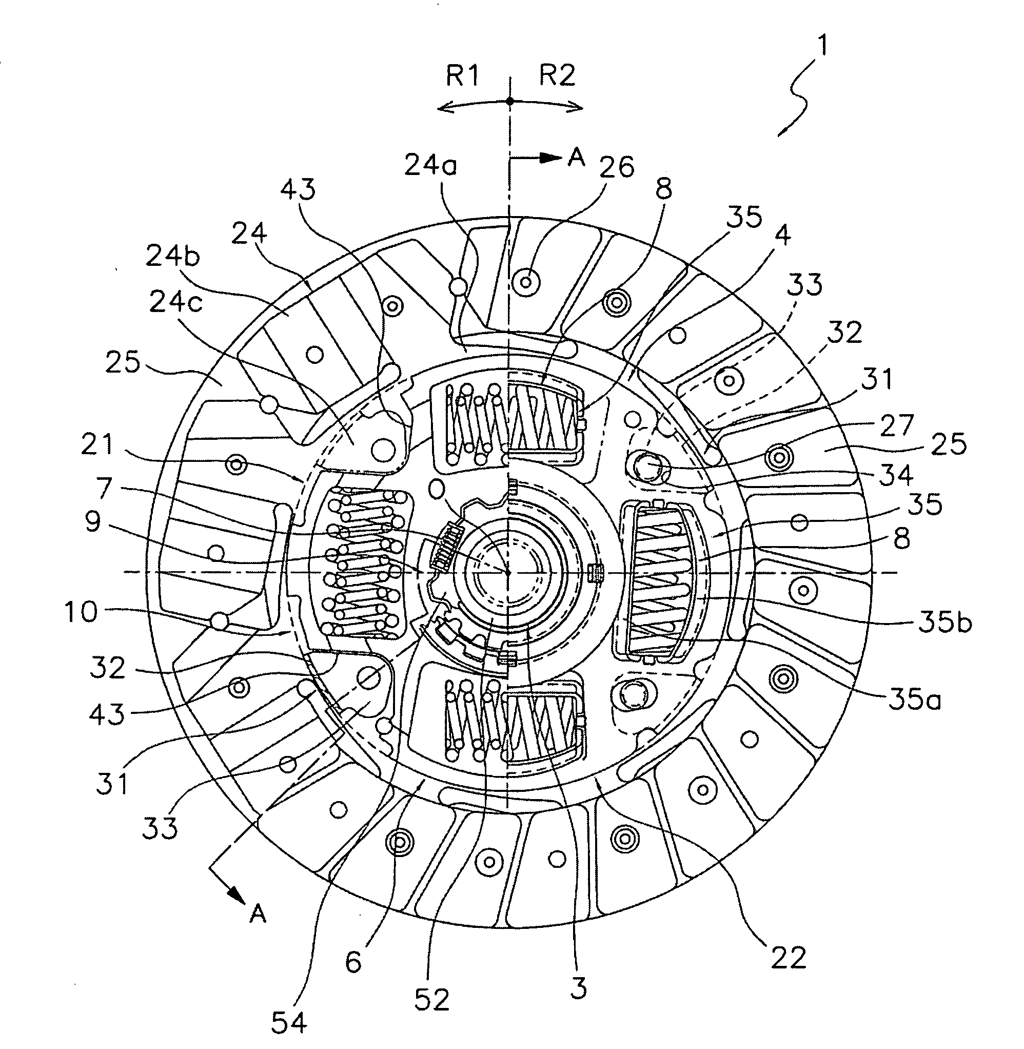 Damper mechanism